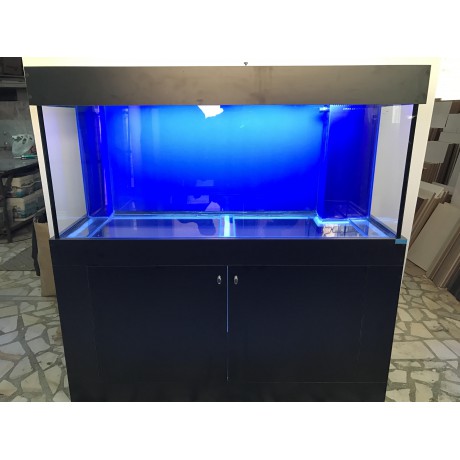 150*50*60h demır profıllı ön cam extra clearlı sumplu