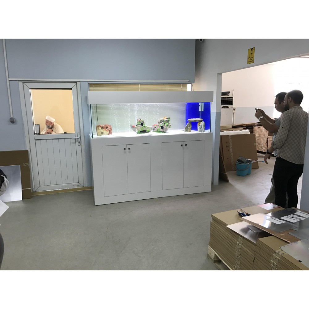 200*70*60 SUMPLU ÖN ULTRA CLEAR CAMLI AKVARYUM GTB MATBAA