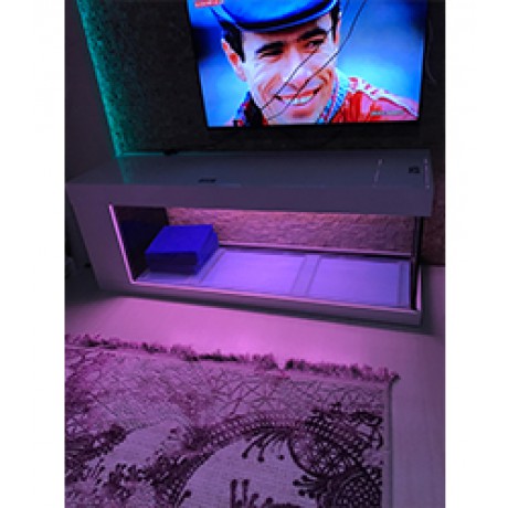 175*50*60H TV ÜNİTE AKVARYUMU-YAN SUMPLU