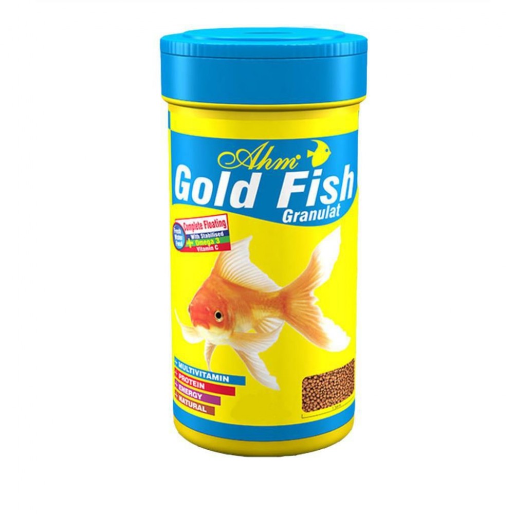 Ahm Goldfish Granulat Balık Yemi 100 Ml