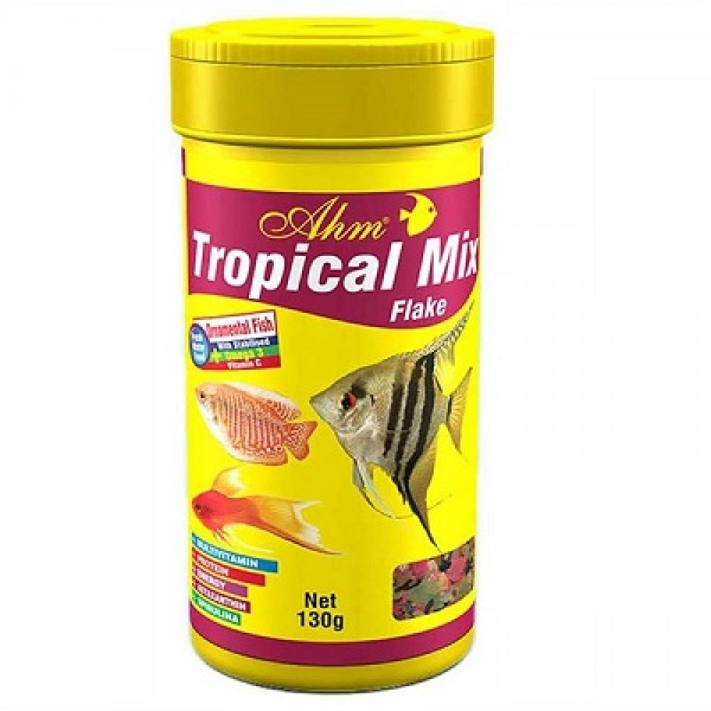 Ahm Marin Tropical Mix Flake Balık Yemi 100 Ml