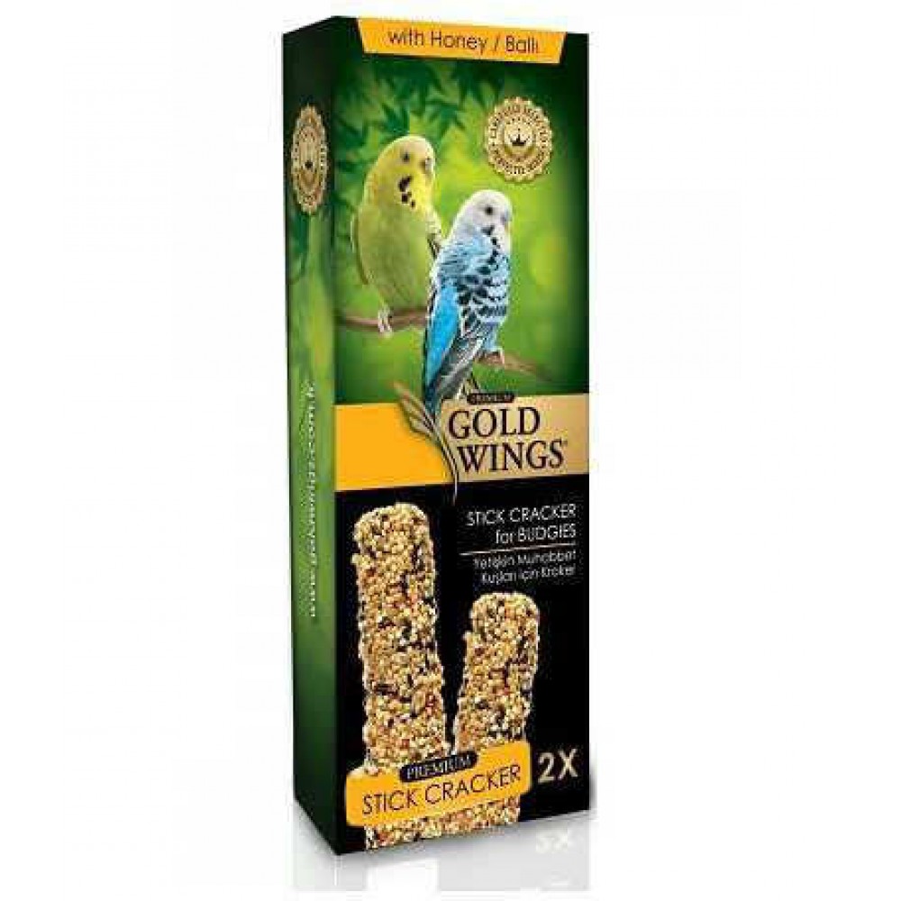 Gold Wings Premium Ballı Muhabbet Krakeri 2'Li
