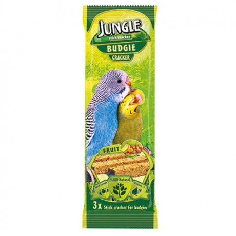 Jungle Meyveli Muhabbet Kuşu Krakeri (3lü Paket