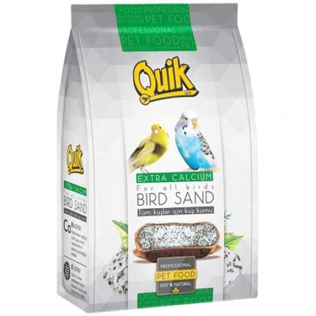 Quik Kalsiyumlu Kuş Kumu 250 Gr