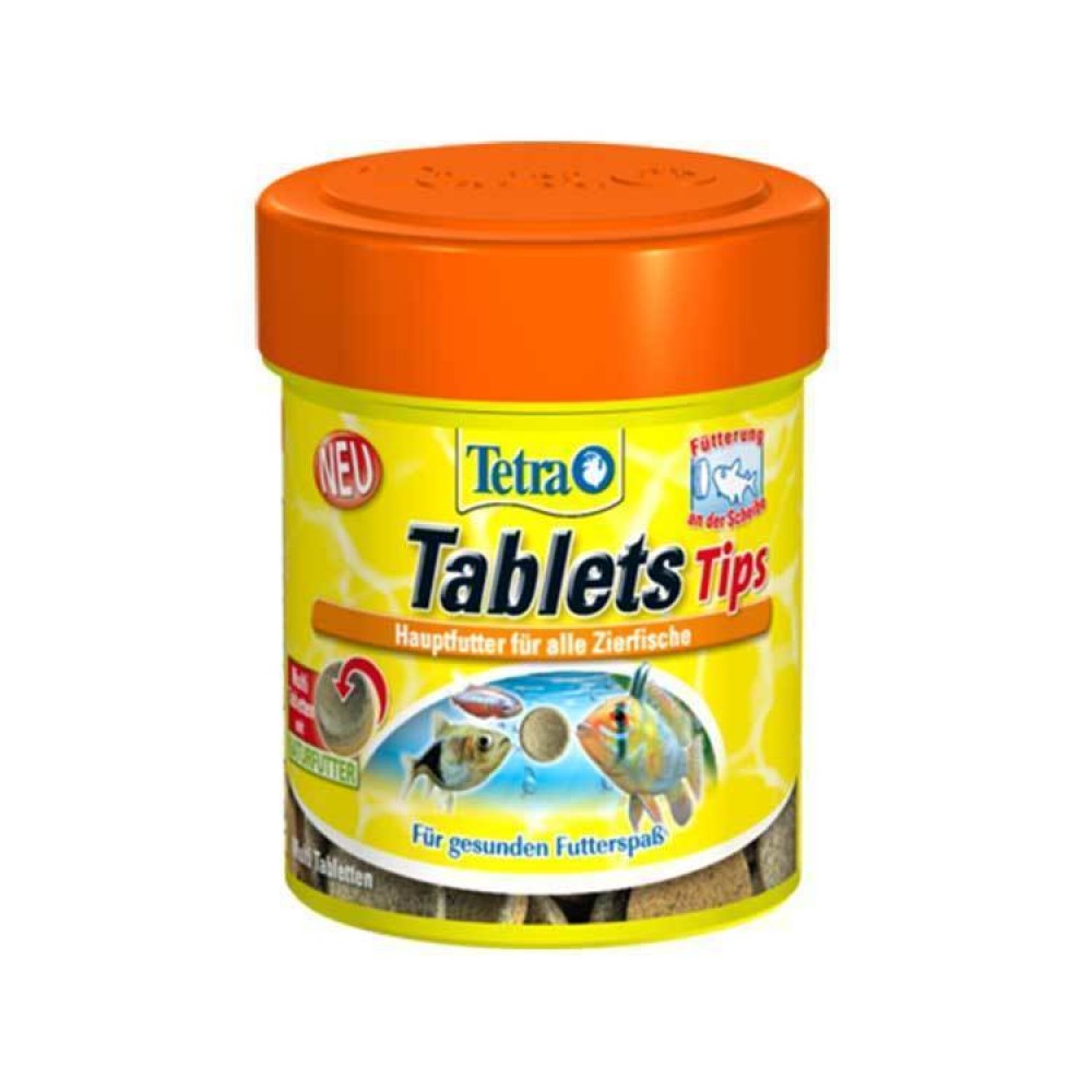 Tetra Tips 25 Gr 72 Tablet Balık Yemi