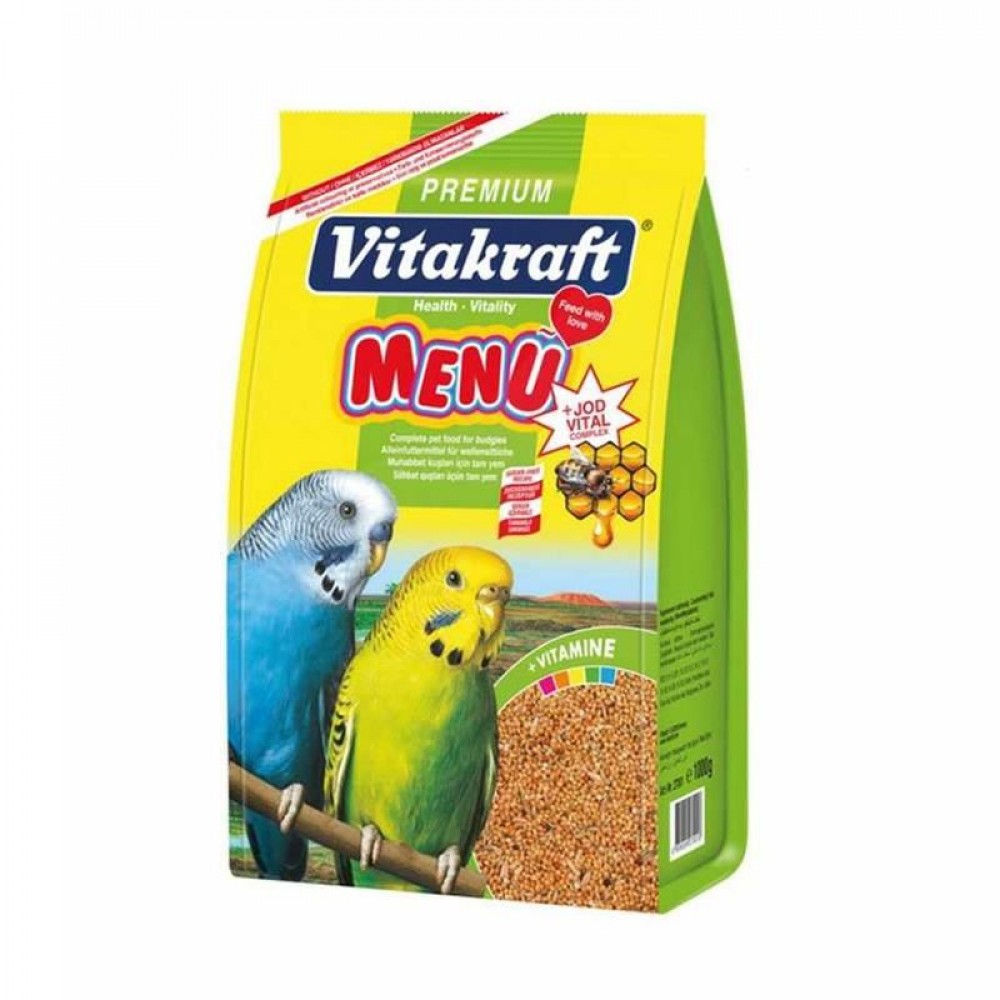 Vitakraft Menü Premium Muhabbet Kuşu Yemi 500 Gr